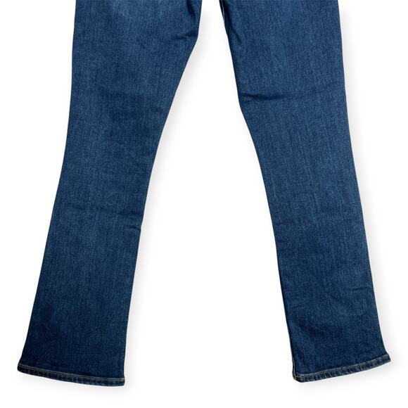 Veronica Beard Carly Kick Flare Kick Flare High Rise Jean SIZE 25 Bright Blue LA - Picture 11 of 11